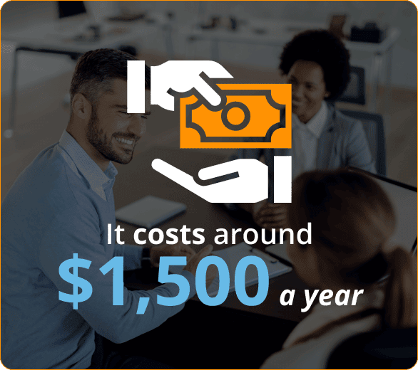 Infographic of how much does a Ghost Policy cost