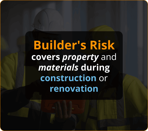 Infographics of Builder&rsquo;s Risk Insurance for Roofing Contractors in Maryland