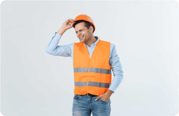 Contractor who realized he made a mistake by not having builder's liability insurance.