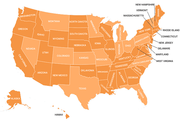 map-states